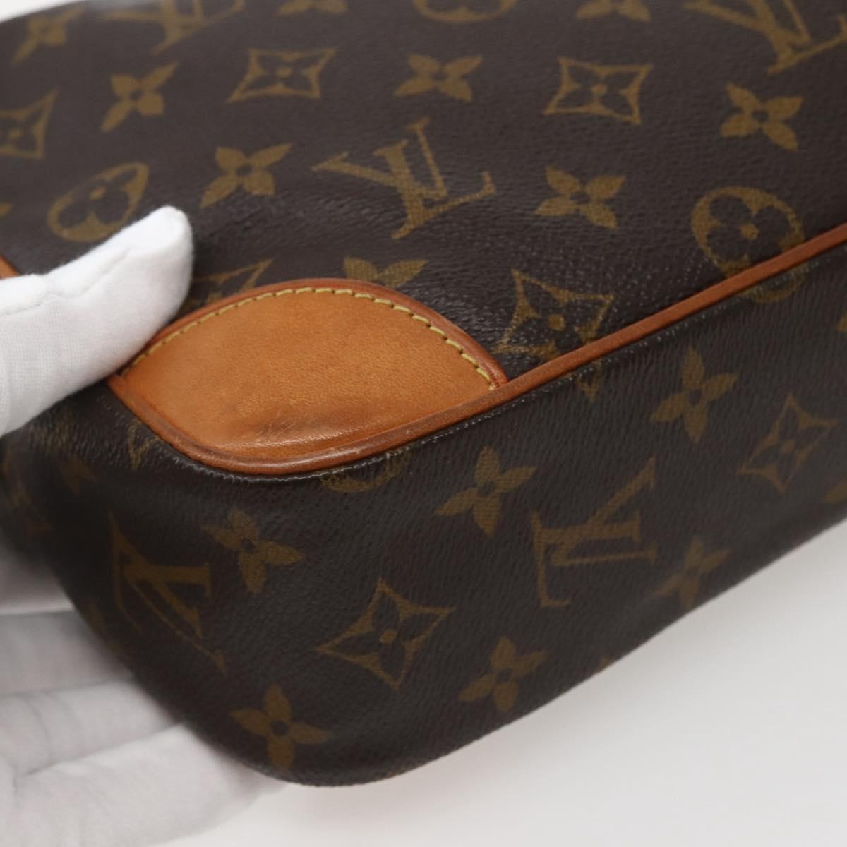 LOUIS VUITTON Monogram Compiegne 28 Clutch Bag M51845 LV Auth BA5642