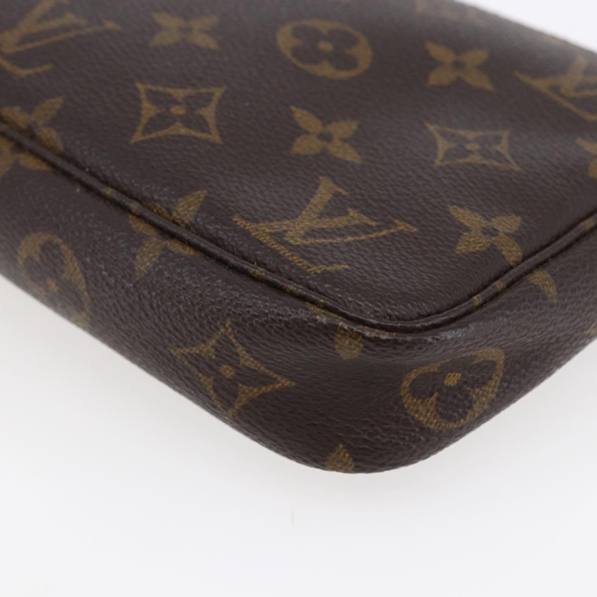 LOUIS VUITTON Monogram Pochette Accessoires Pouch M51980 LV Auth BA5648
