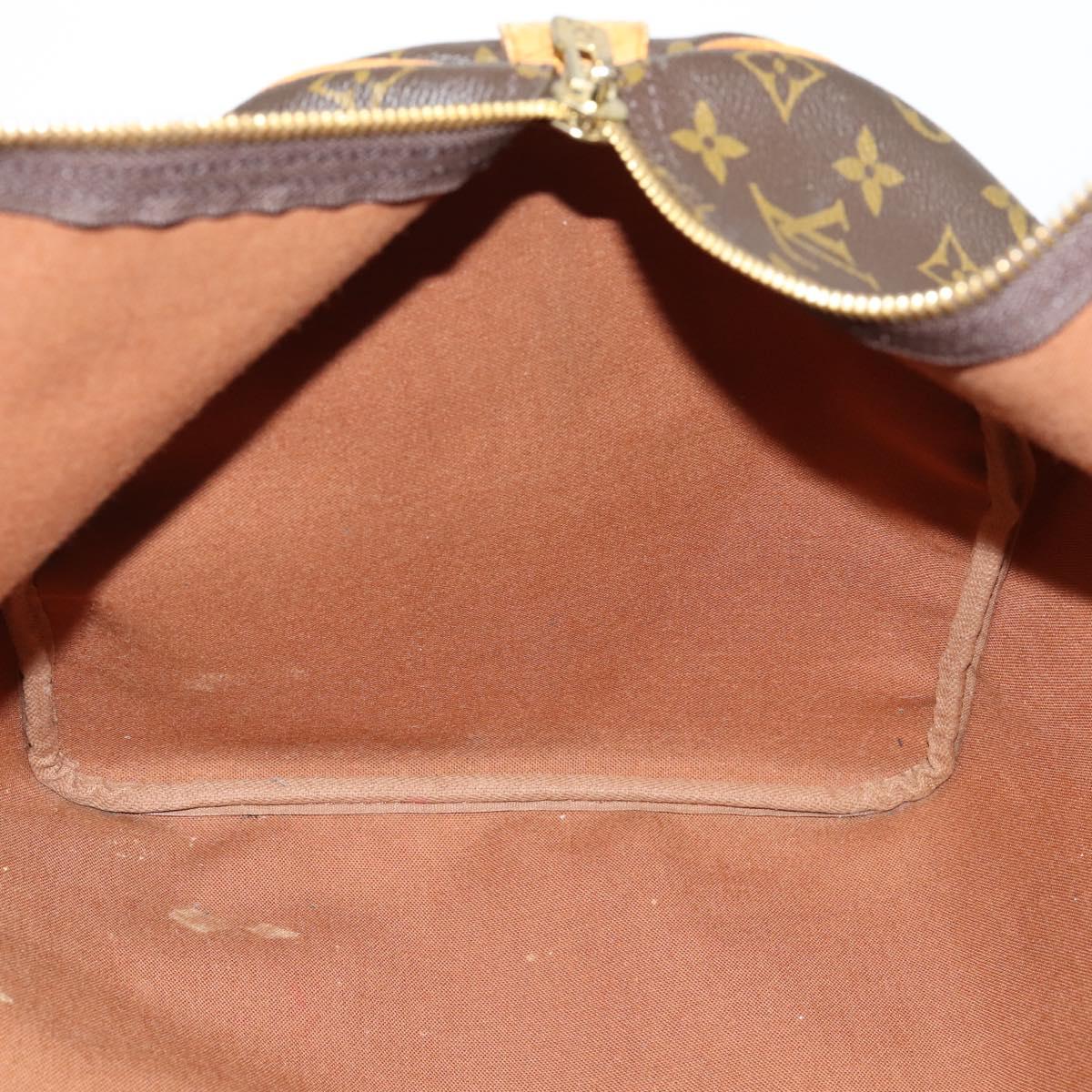 LOUIS VUITTON Monogram Keepall 55 Boston Bag M41424 LV Auth BA5651
