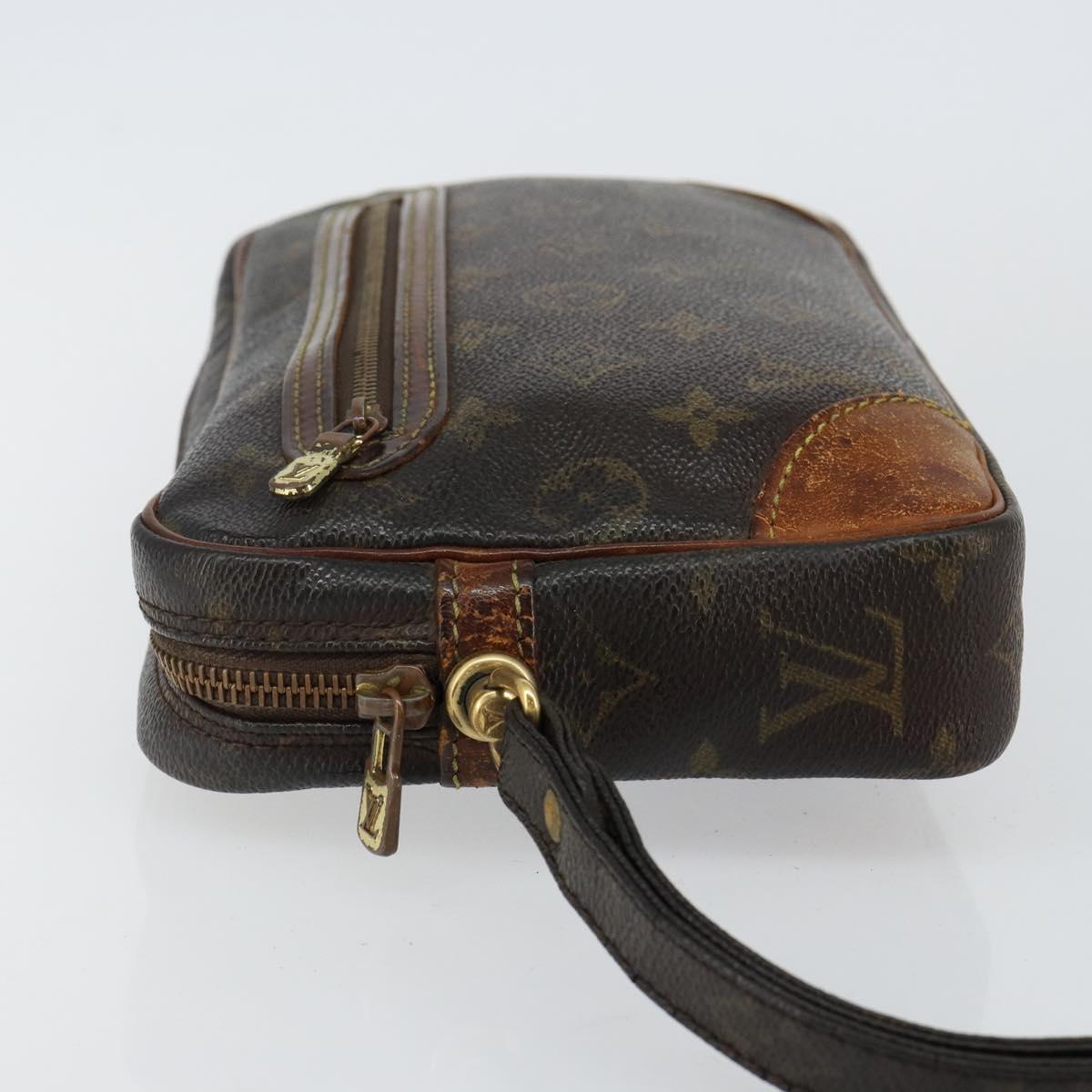 LOUIS VUITTON Monogram Marly Dragonne GM Clutch Bag M51825 LV Auth BA5658