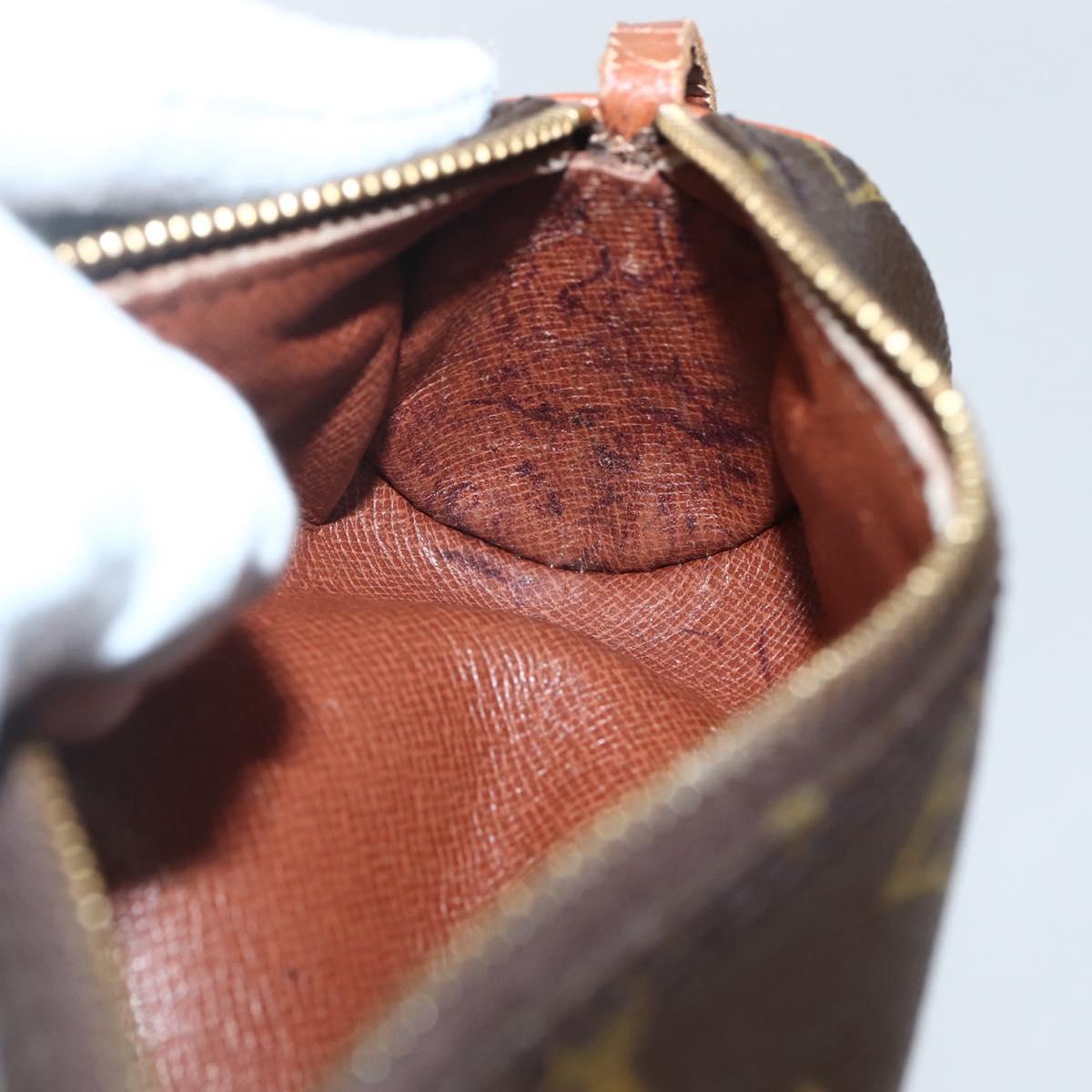 LOUIS VUITTON Monogram Papillon Pouch LV Auth BA5663