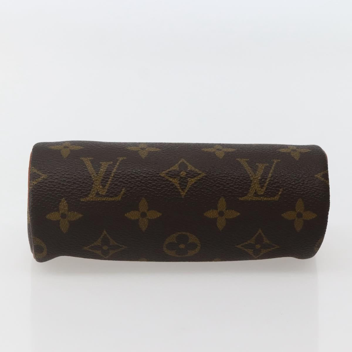 LOUIS VUITTON Monogram Papillon Pouch LV Auth BA5663