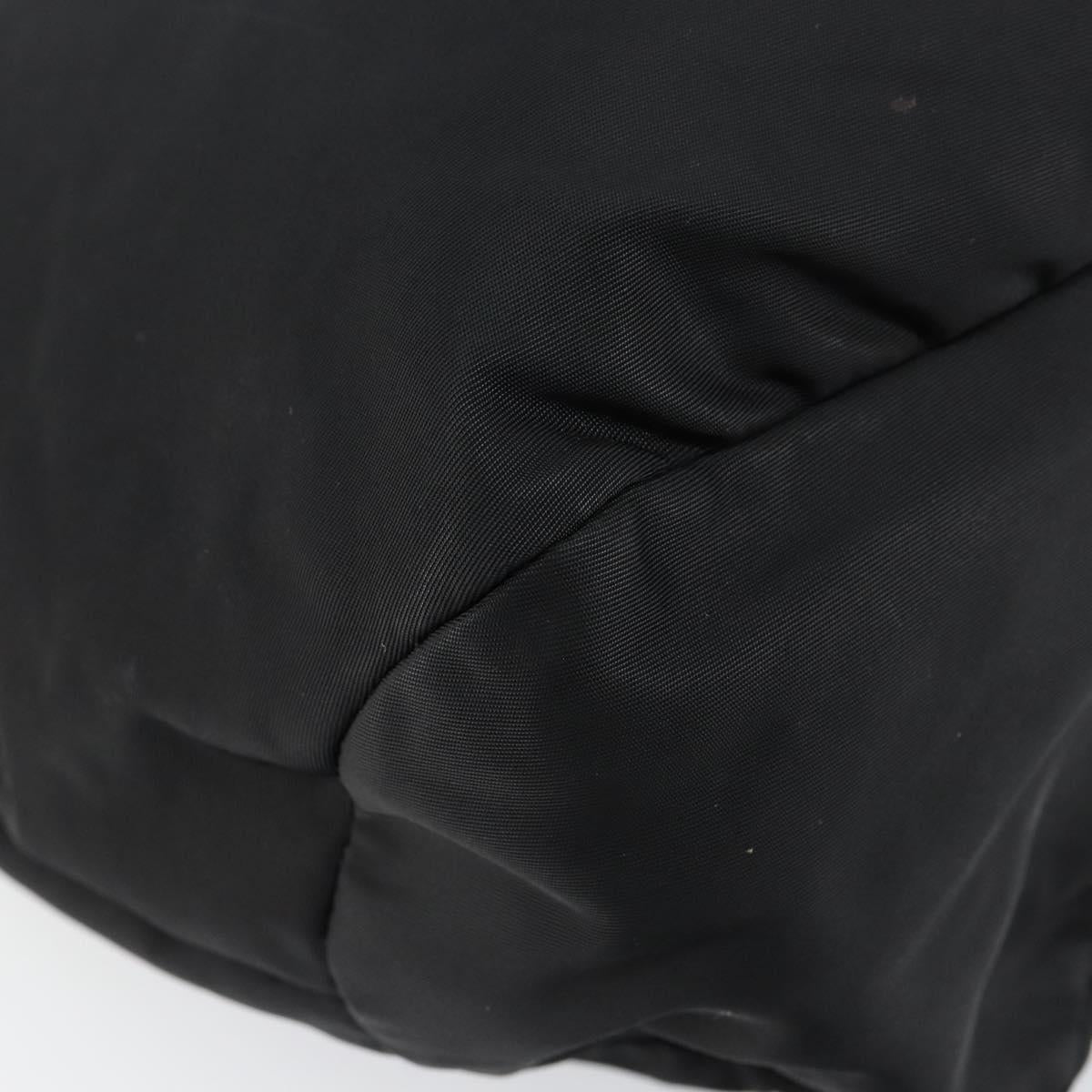 Salvatore Ferragamo Vala Hand Bag Leather Black Gold Auth BA5683