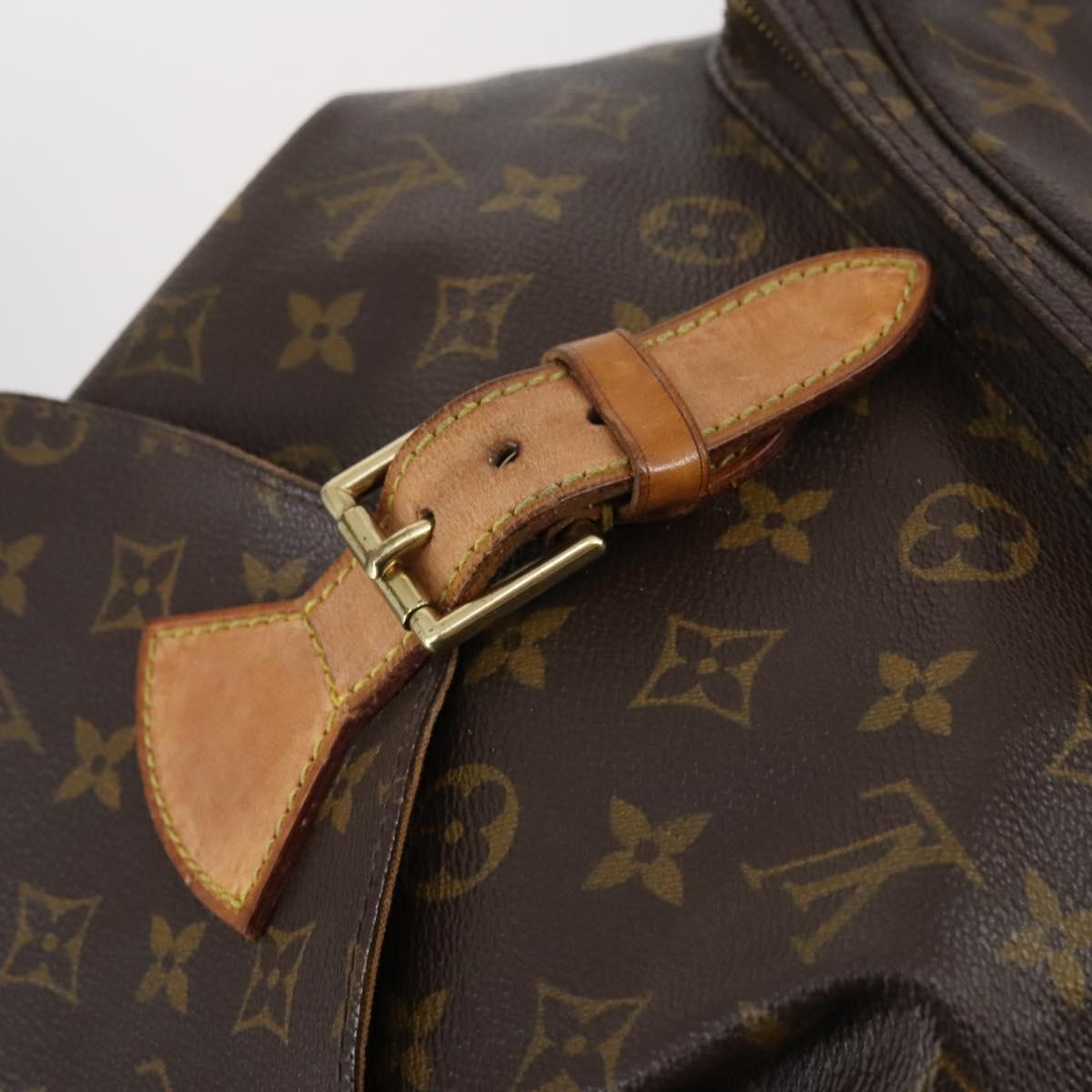 LOUIS VUITTON Monogram Montsouris GM Backpack M51135 LV Auth BA5703