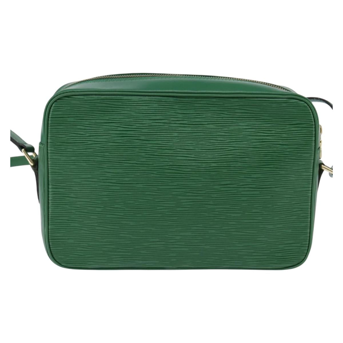 LOUIS VUITTON Epi Trocadero 27 Shoulder Bag Green M52314 LV Auth BA5705