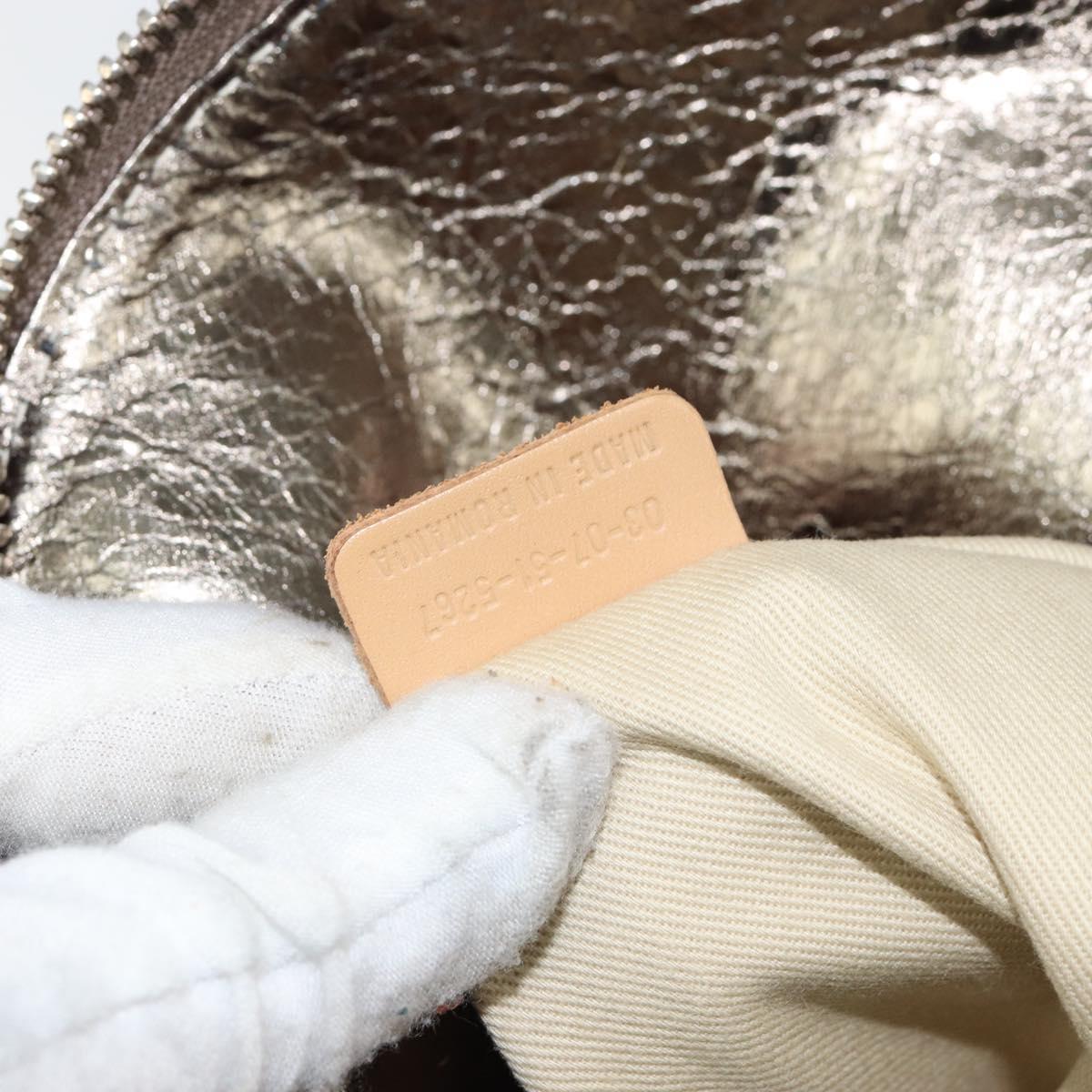 Chloe Tote Bag Denim Leather Blue Auth BA5712