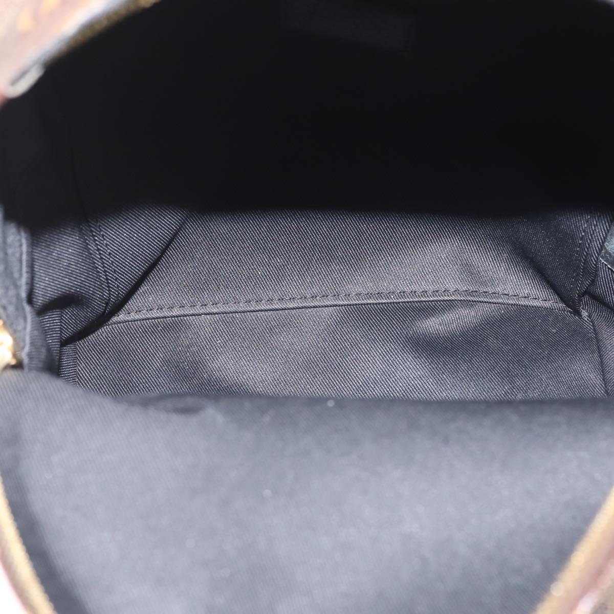 LOUIS VUITTON Monogram Reverse Palm Springs PM Backpack M44870 LV Auth BA5723