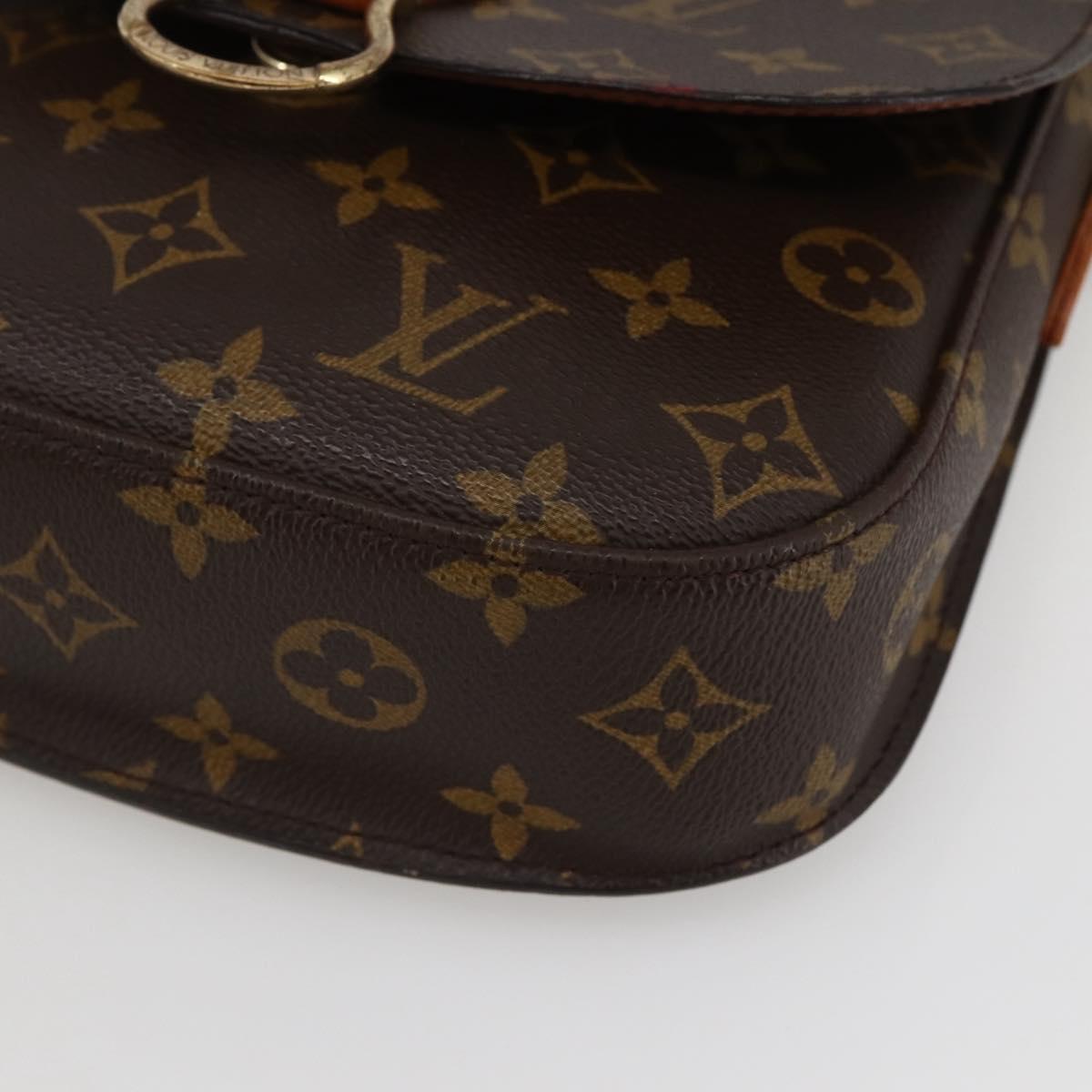 LOUIS VUITTON Monogram Saint Cloud MM Shoulder Bag M51243 LV Auth BA5727