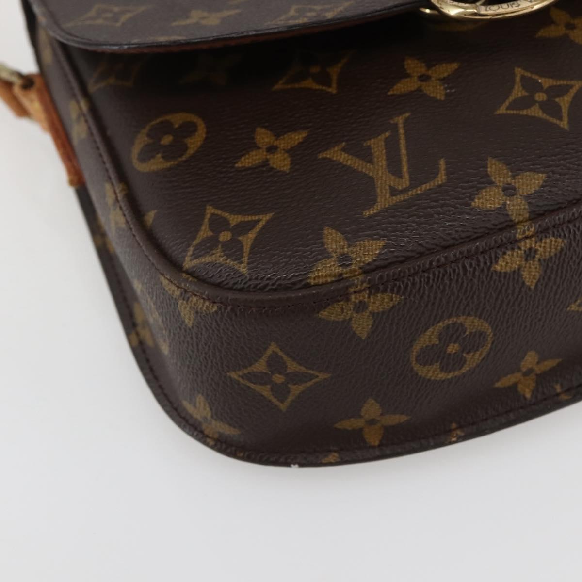 LOUIS VUITTON Monogram Saint Cloud MM Shoulder Bag M51243 LV Auth BA5727