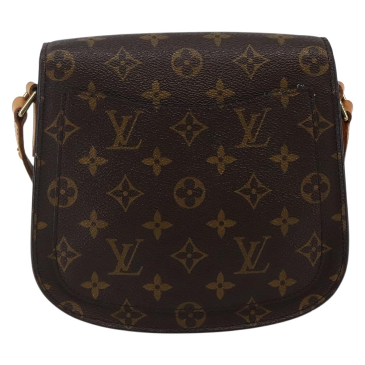 LOUIS VUITTON Monogram Saint Cloud MM Shoulder Bag M51243 LV Auth BA5727