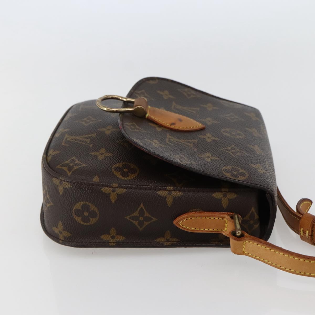 LOUIS VUITTON Monogram Saint Cloud MM Shoulder Bag M51243 LV Auth BA5727