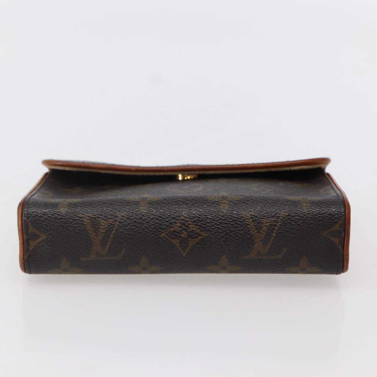 LOUIS VUITTON Monogram Pochette Florentine Waist bag M51855 LV Auth BA5731