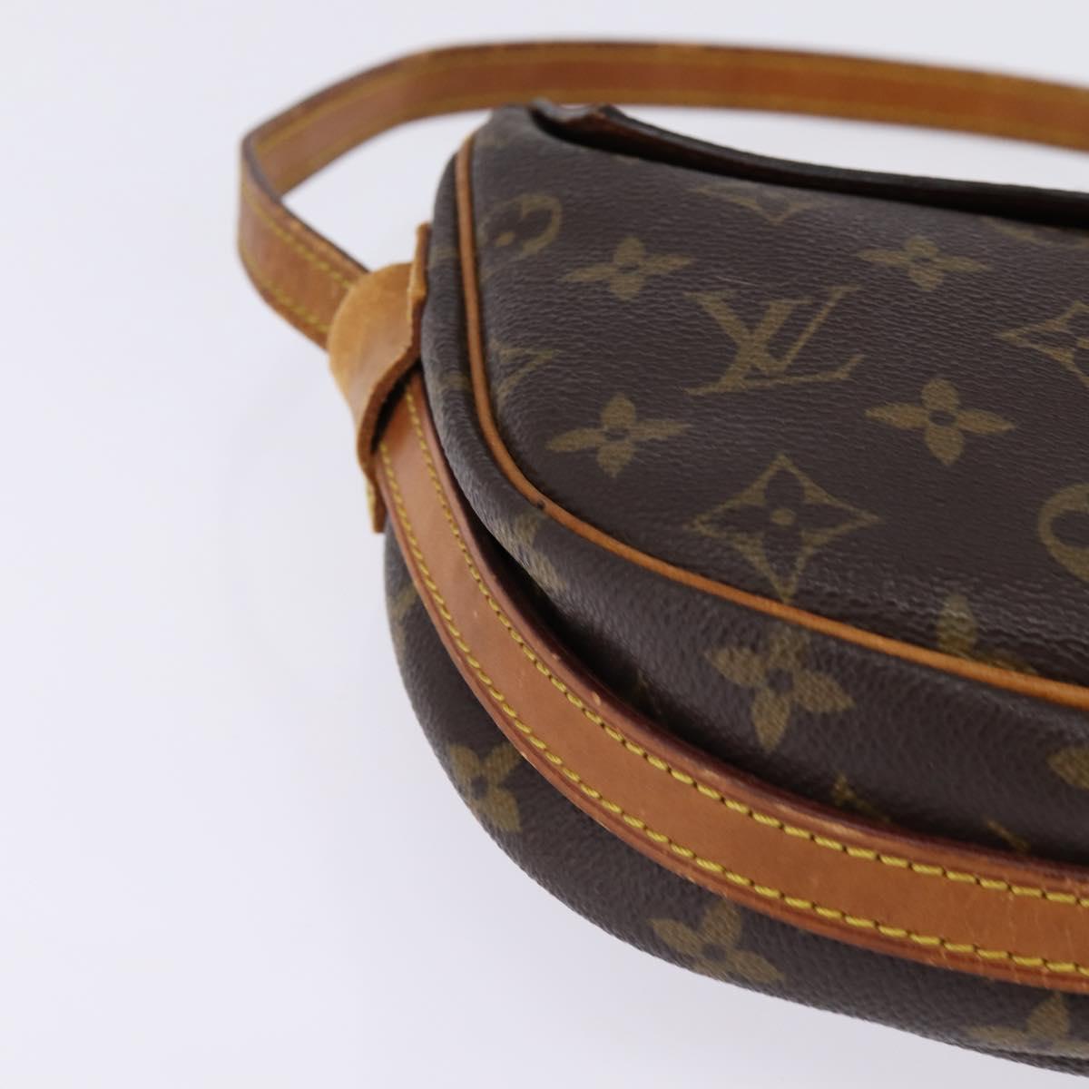 LOUIS VUITTON Monogram Jeune Fille MM Shoulder Bag M51226 LV Auth BA5753