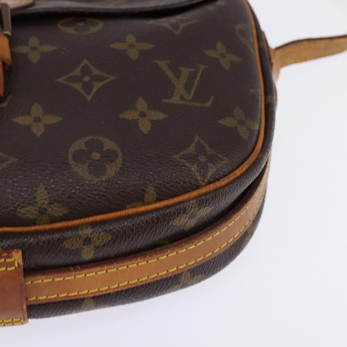LOUIS VUITTON Monogram Jeune Fille MM Shoulder Bag M51226 LV Auth BA5753