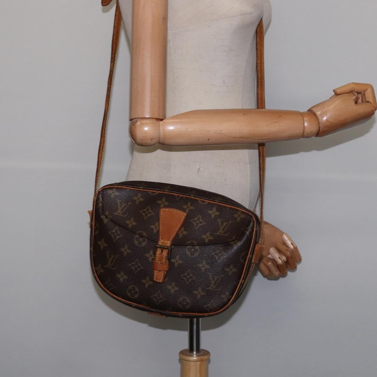 LOUIS VUITTON Monogram Jeune Fille MM Shoulder Bag M51226 LV Auth BA5753
