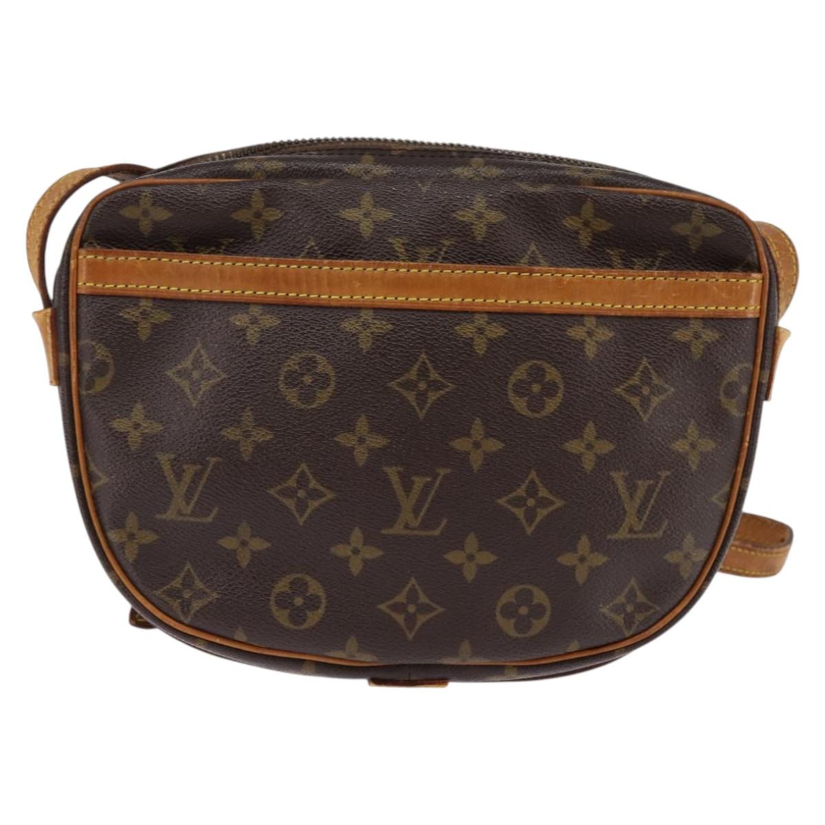 LOUIS VUITTON Monogram Jeune Fille MM Shoulder Bag M51226 LV Auth BA5753