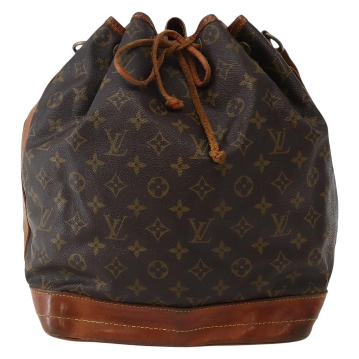 LOUIS VUITTON Monogram Noe Shoulder Bag M42224 LV Auth BA5754