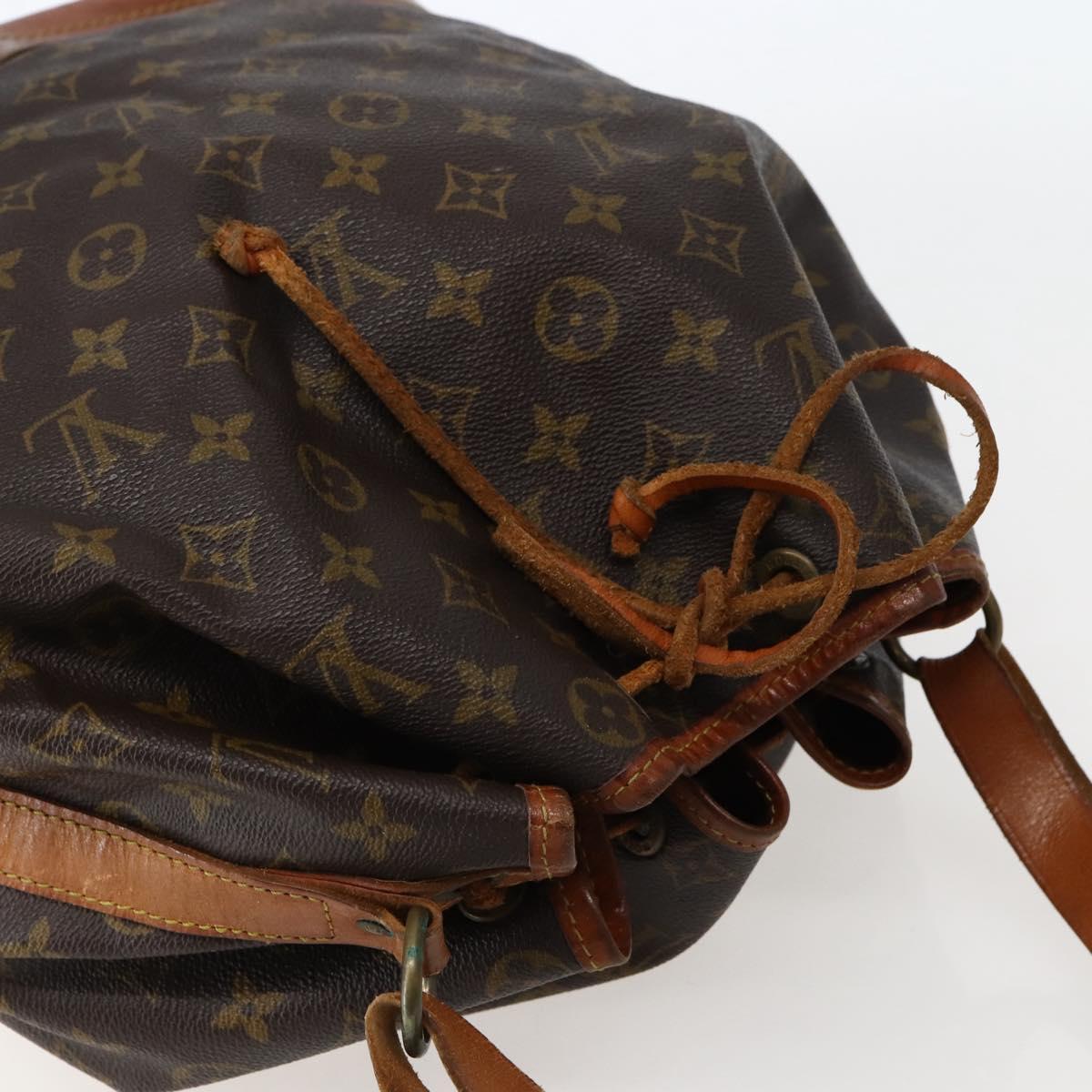 LOUIS VUITTON Monogram Noe Shoulder Bag M42224 LV Auth BA5754