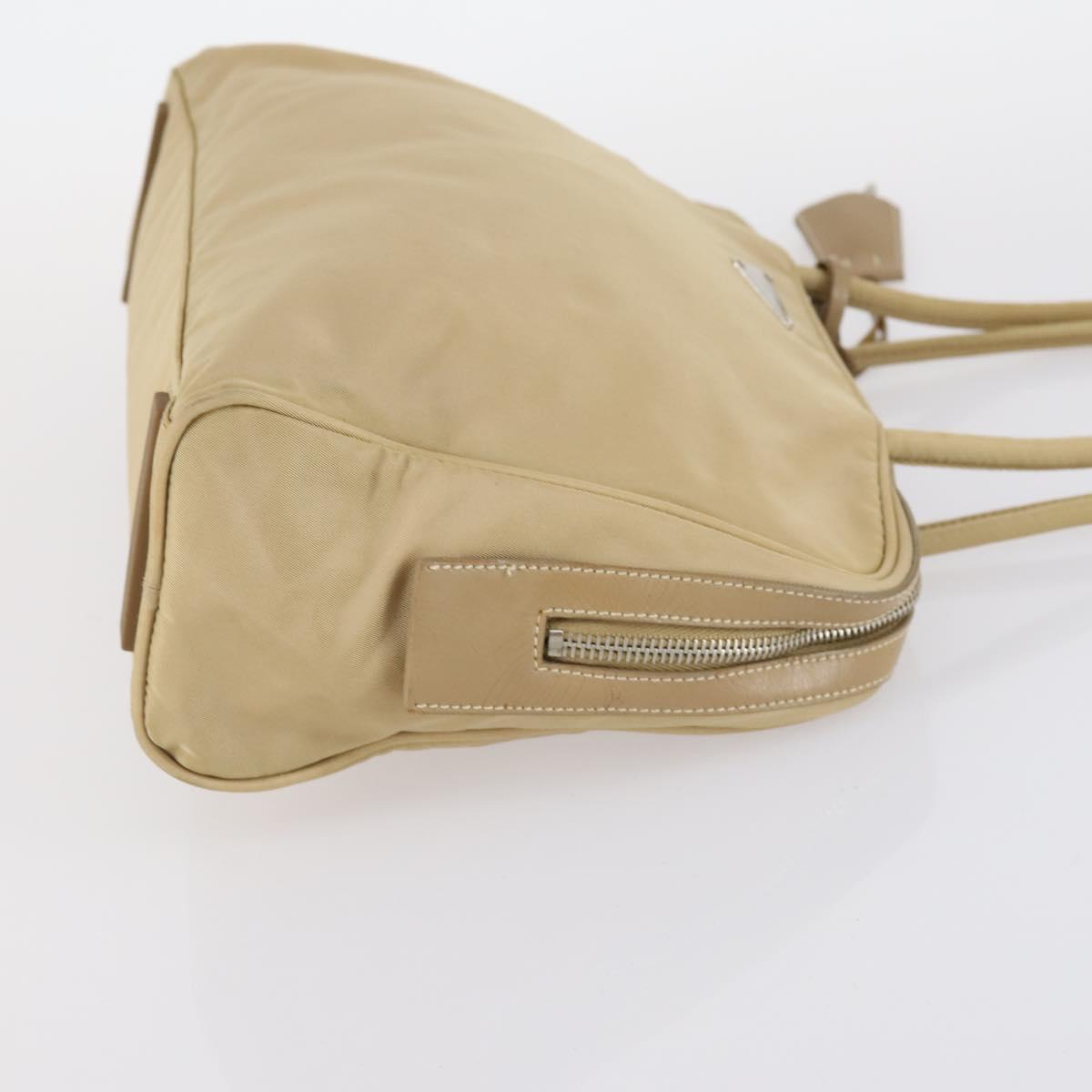 PRADA Bag Nylon 2Set Khaki Beige Auth BA5760