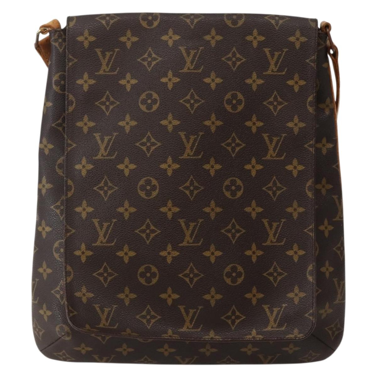LOUIS VUITTON Monogram Musette Shoulder Bag M51256 LV Auth BA5831