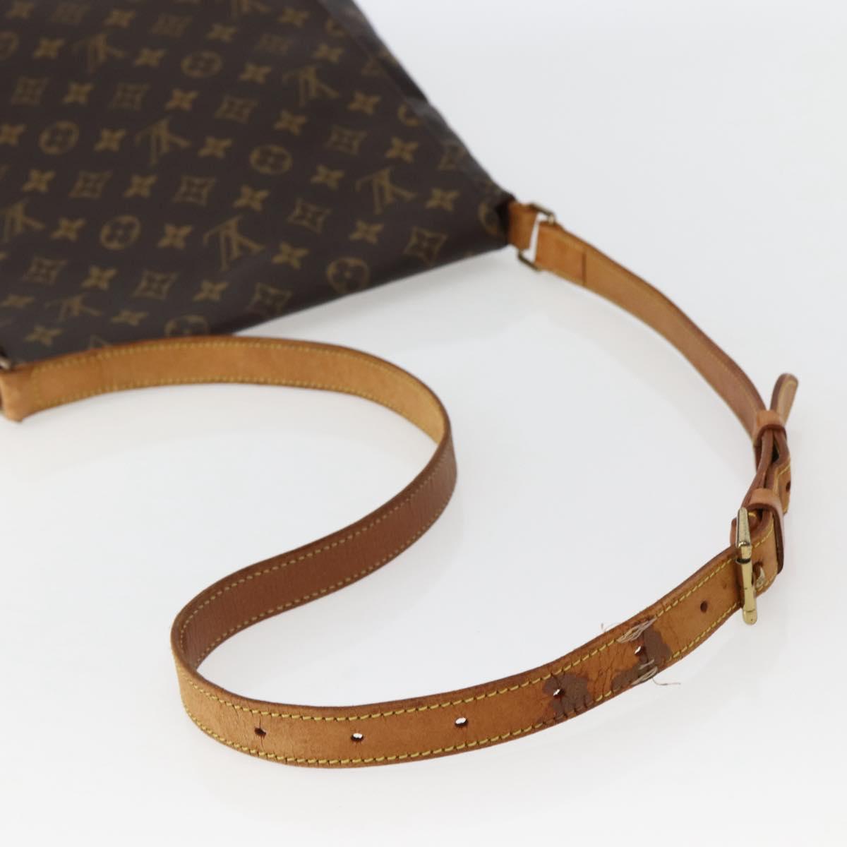 LOUIS VUITTON Monogram Musette Shoulder Bag M51256 LV Auth BA5831