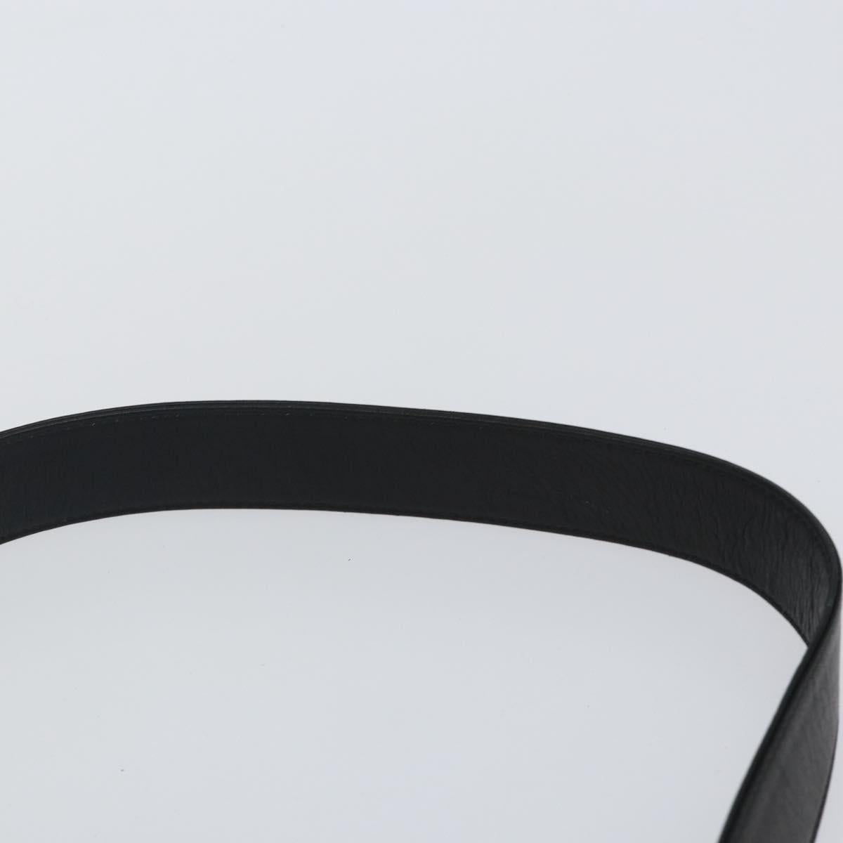 GUCCI Bamboo Hand Bag Leather 2way Black Gold 001 1638 Auth BA5841