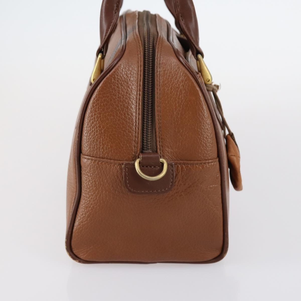 Burberrys Nova Check Shoulder Bag Leather 3Set Beige Brown black Auth BA5851