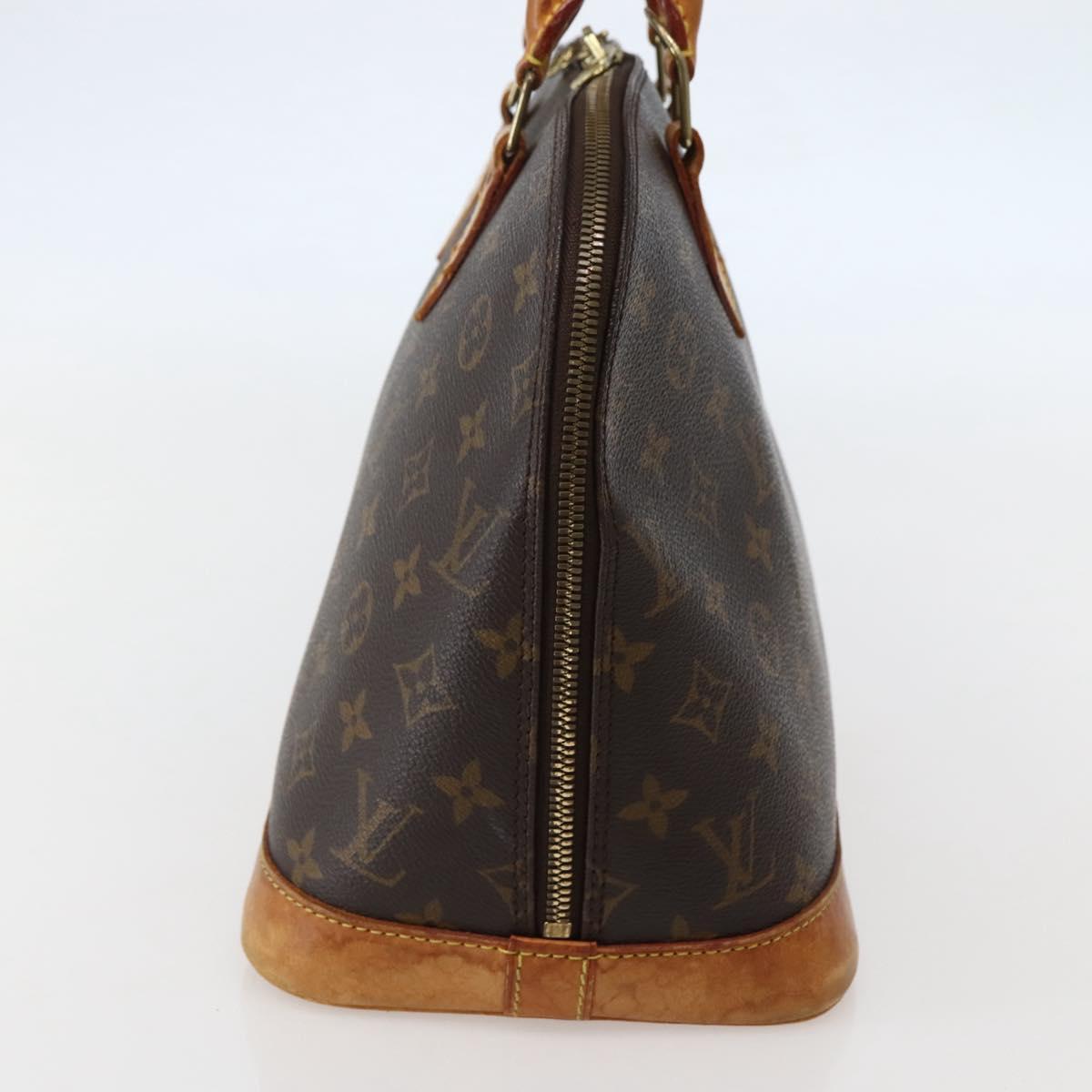 LOUIS VUITTON Monogram Alma Hand Bag M51130 LV Auth BA5855