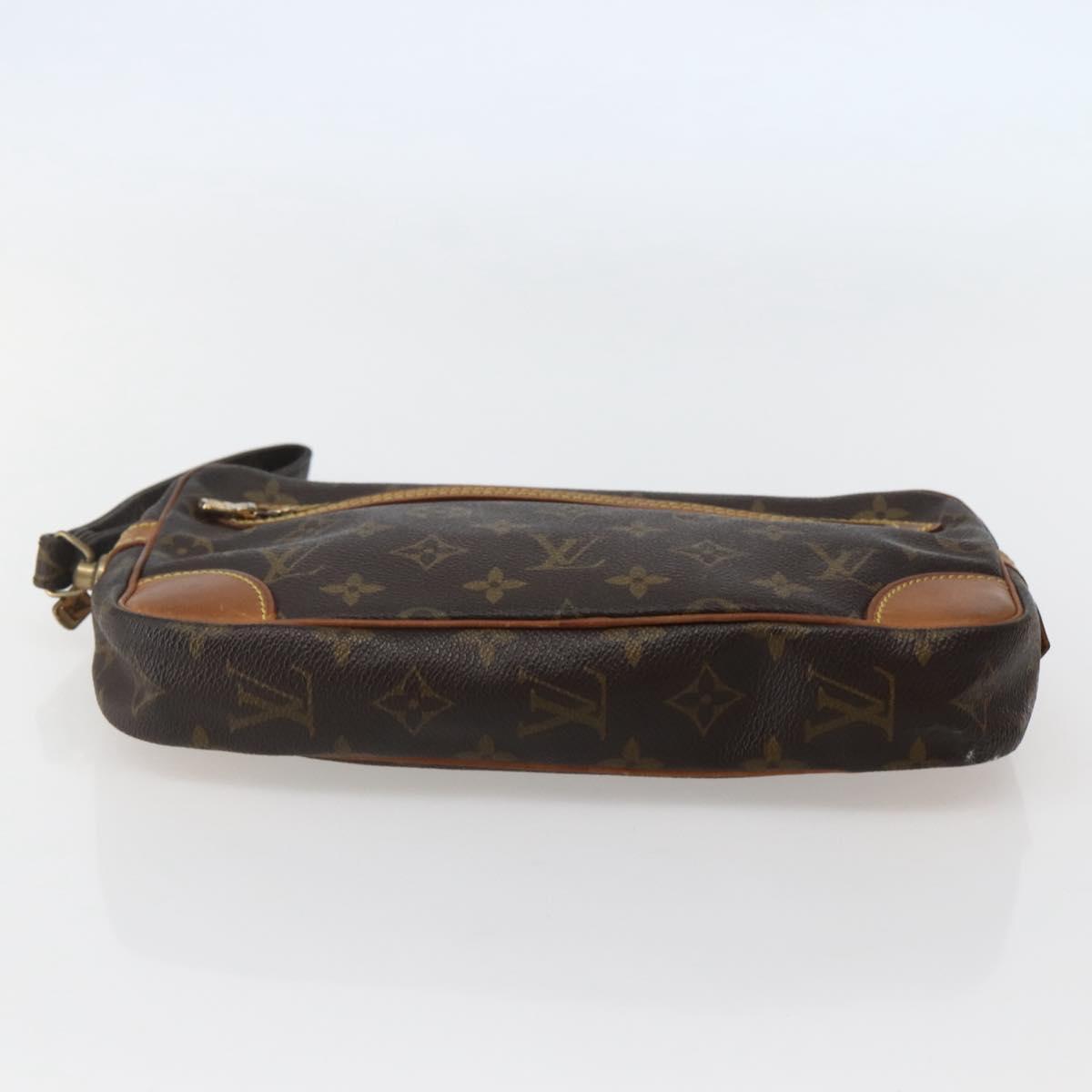 LOUIS VUITTON Monogram Marly Dragonne GM Clutch Bag M51825 LV Auth BA5859