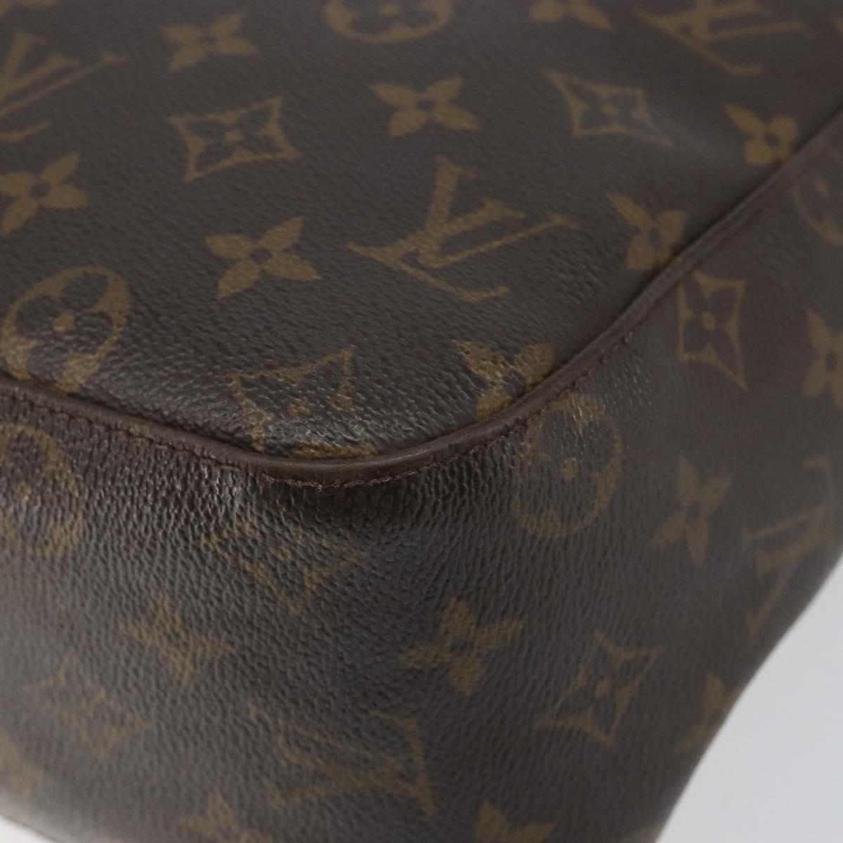 LOUIS VUITTON Monogram Looping GM Shoulder Bag M51145 LV Auth BA5893