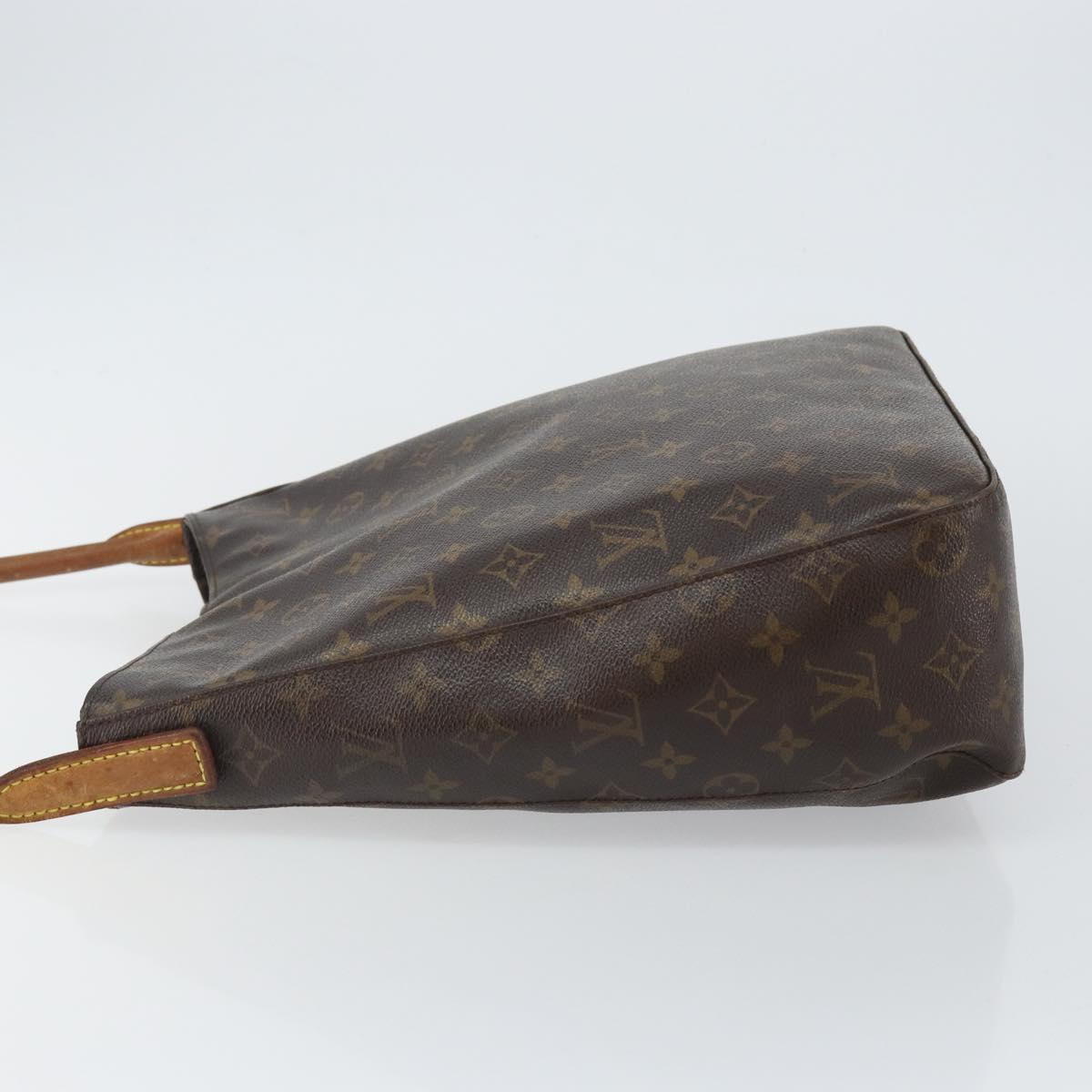 LOUIS VUITTON Monogram Looping GM Shoulder Bag M51145 LV Auth BA5893