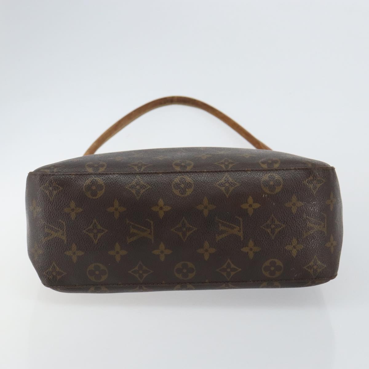 LOUIS VUITTON Monogram Looping GM Shoulder Bag M51145 LV Auth BA5893