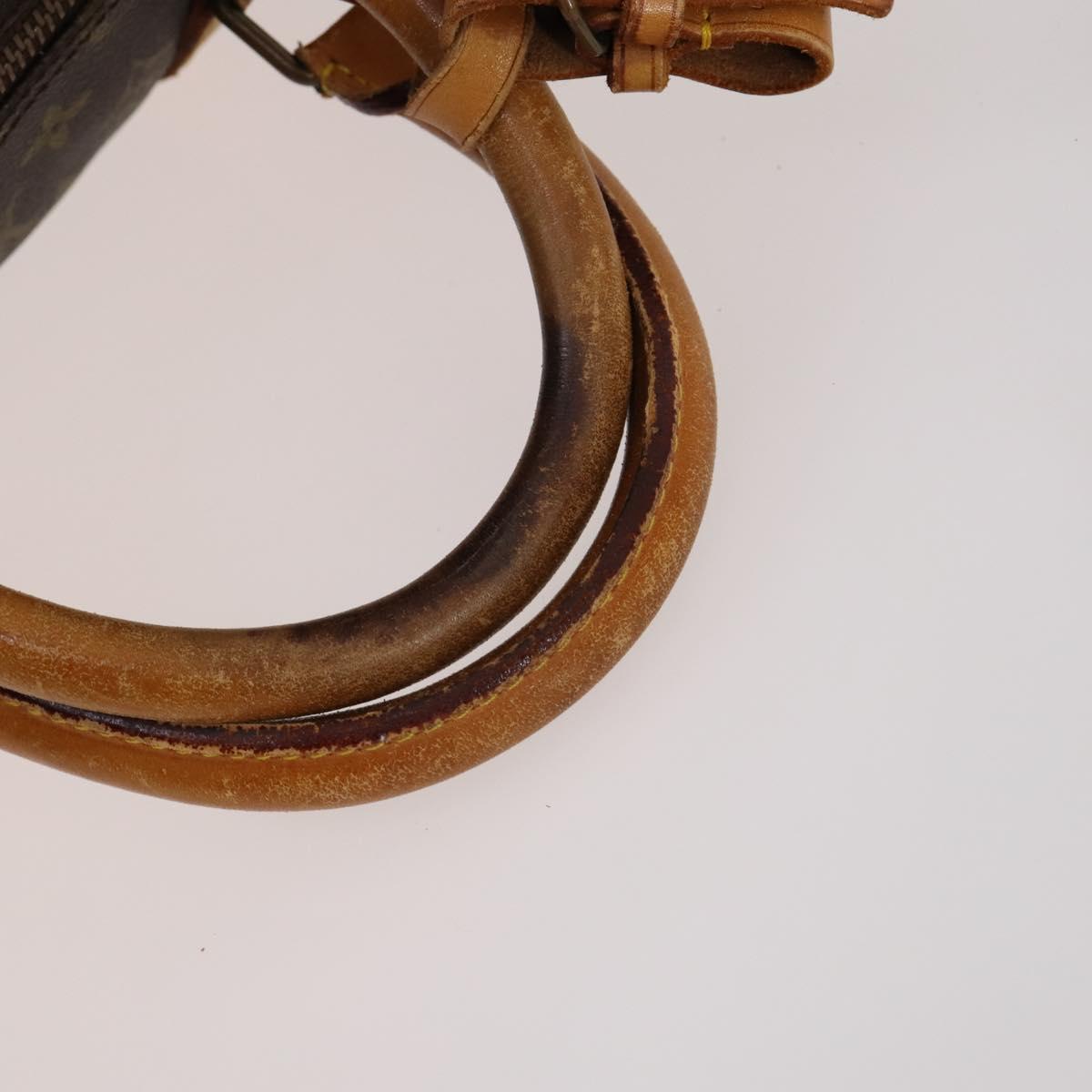 LOUIS VUITTON Monogram Keepall Bandouliere 55 Boston Bag M41414 LV Auth BA5906