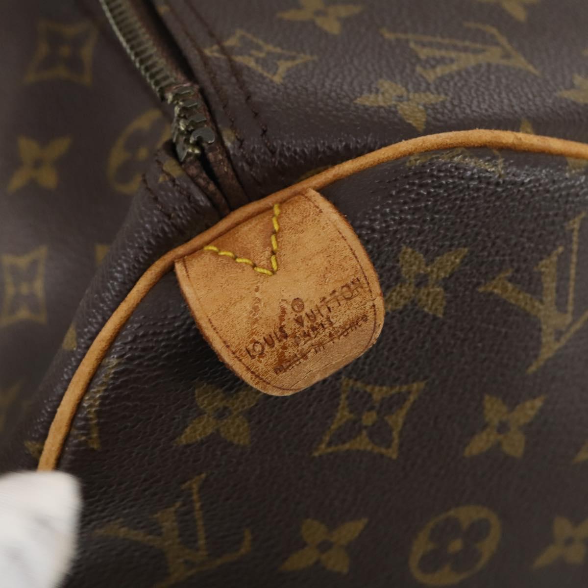 LOUIS VUITTON Monogram Keepall 45 Boston Bag M41428 LV Auth BA5907