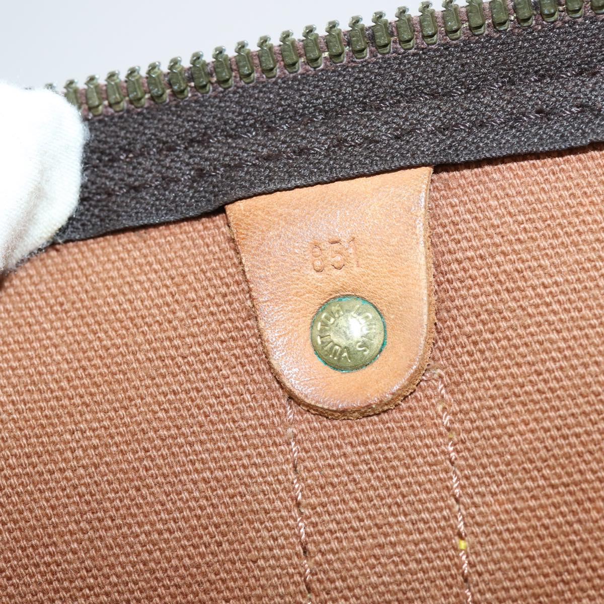 LOUIS VUITTON Monogram Keepall 45 Boston Bag M41428 LV Auth BA5907