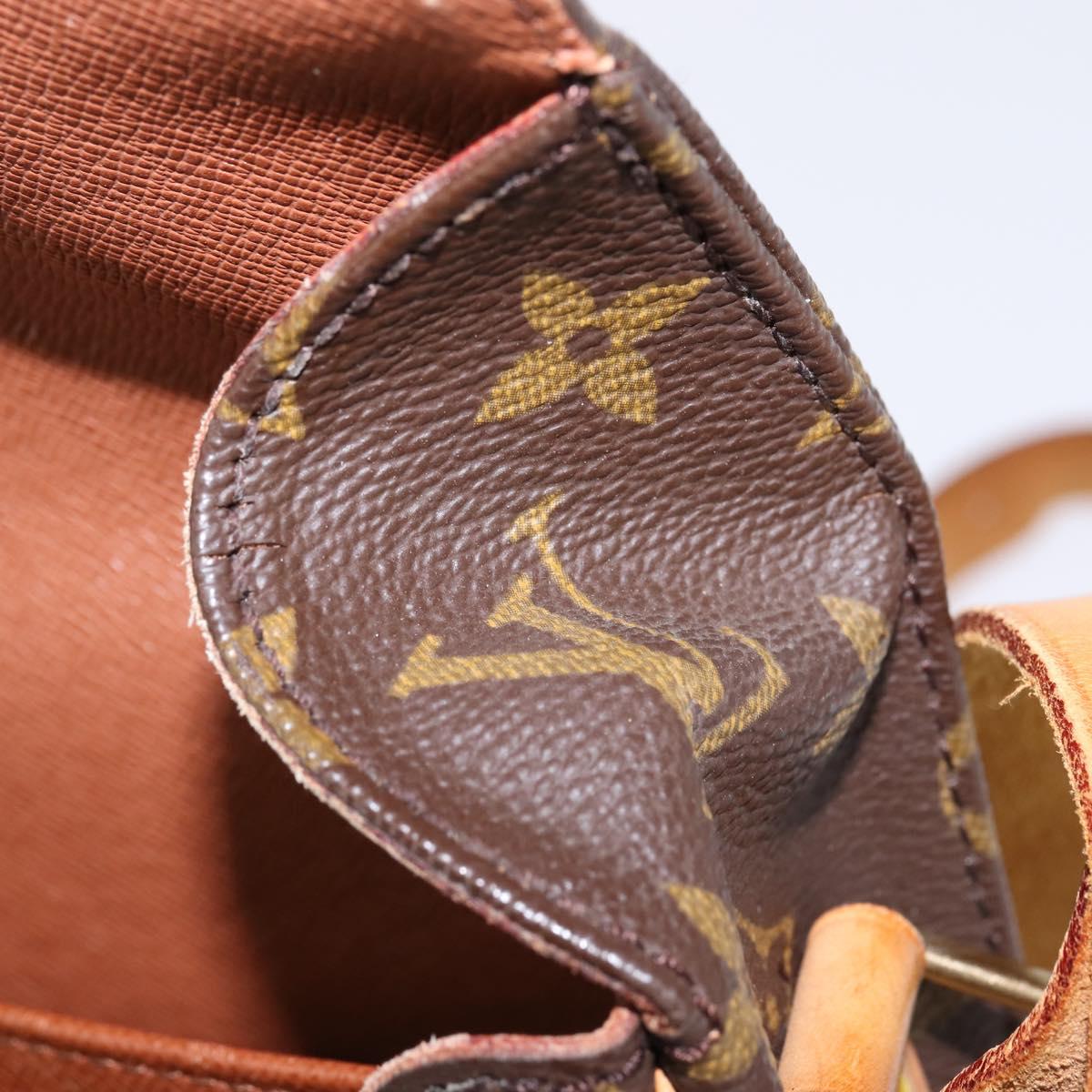 LOUIS VUITTON Monogram Cartouchiere GM Shoulder Bag M51252 LV Auth BA5913