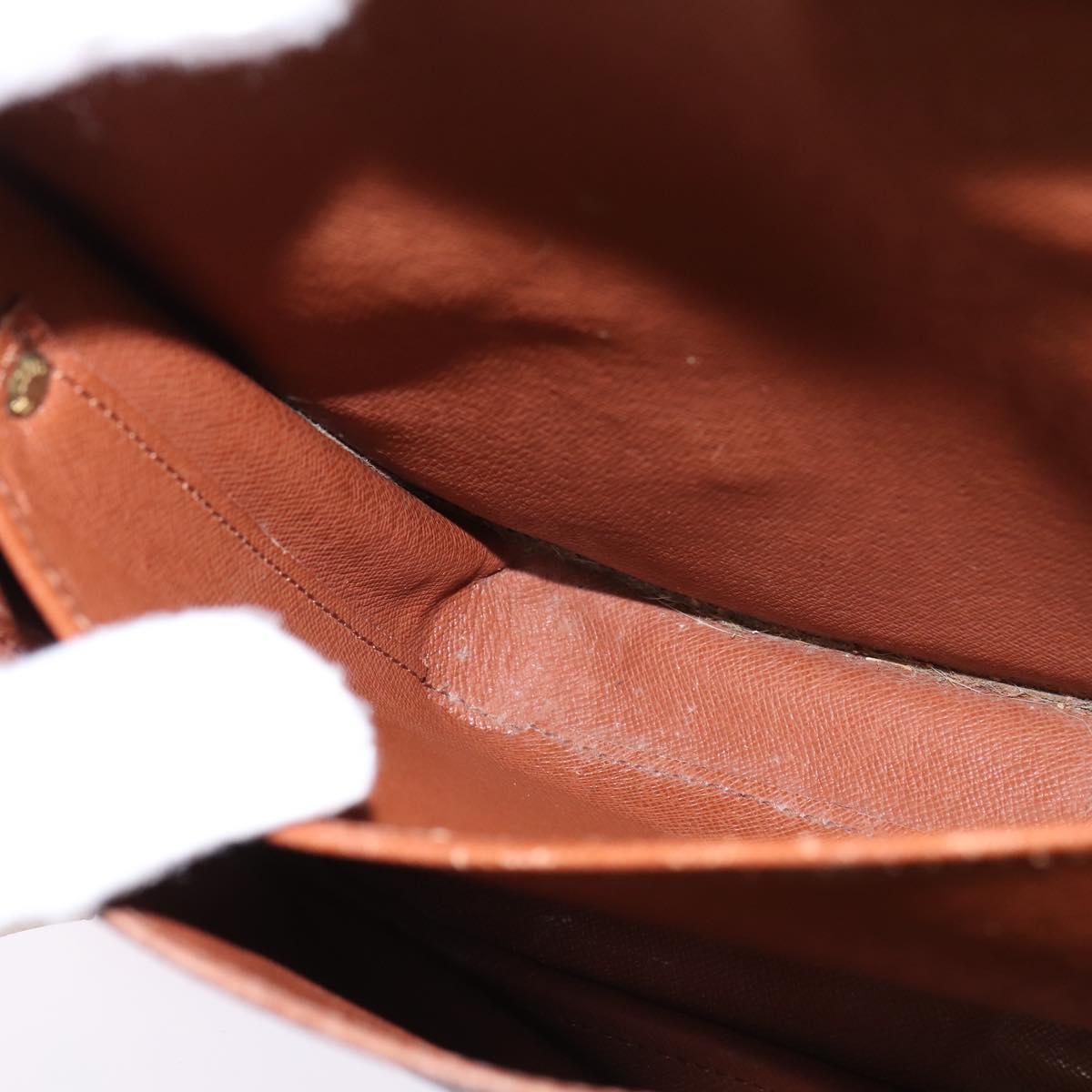 LOUIS VUITTON Monogram Cartouchiere GM Shoulder Bag M51252 LV Auth BA5913