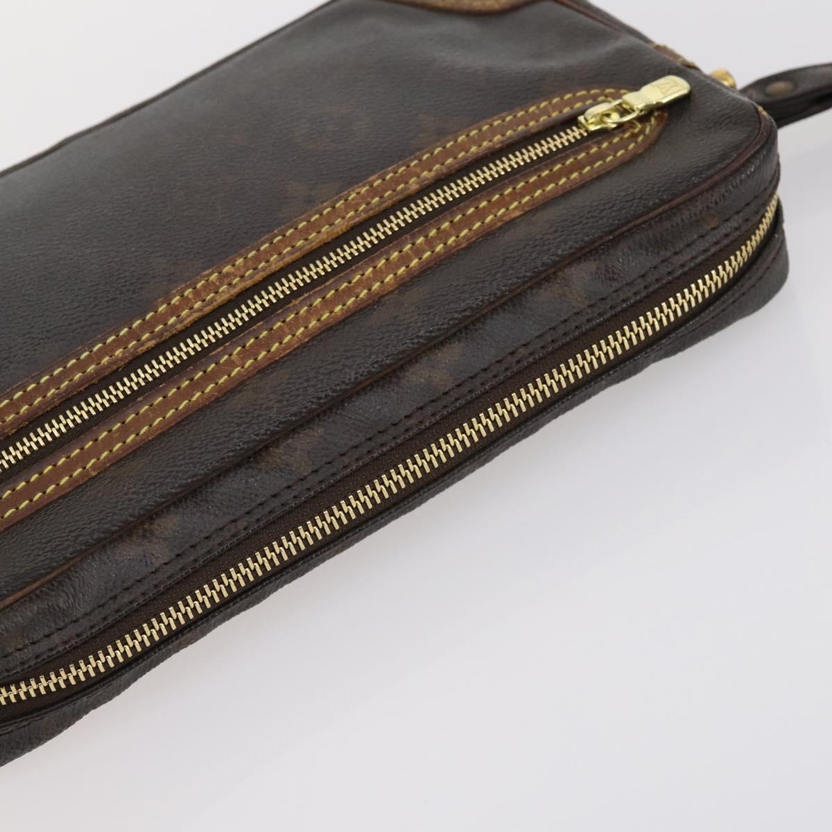 LOUIS VUITTON Monogram Clutch Bag 3Set LV Auth BA5918