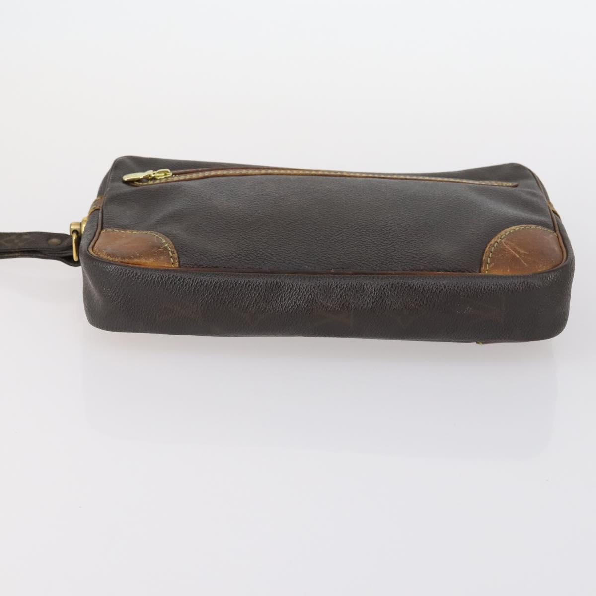 LOUIS VUITTON Monogram Clutch Bag 3Set LV Auth BA5918