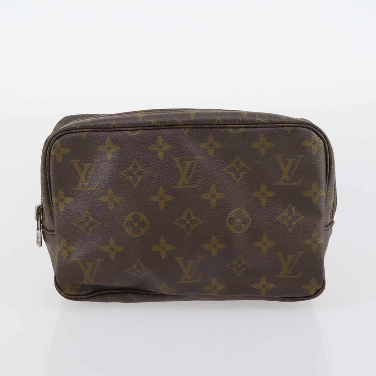 LOUIS VUITTON Monogram Clutch Bag 3 Set LV Auth BA5918