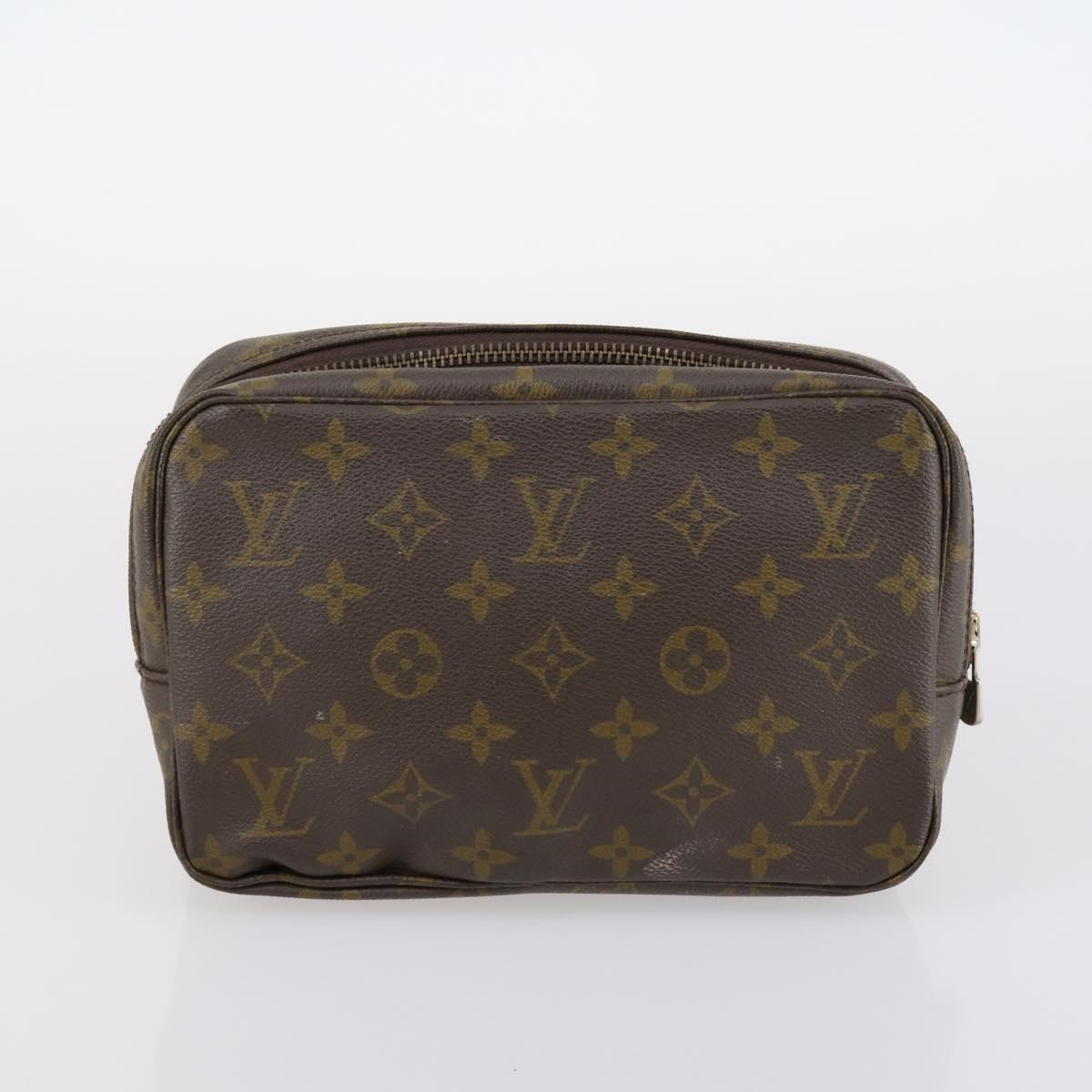 LOUIS VUITTON Monogram Clutch Bag 3Set LV Auth BA5918