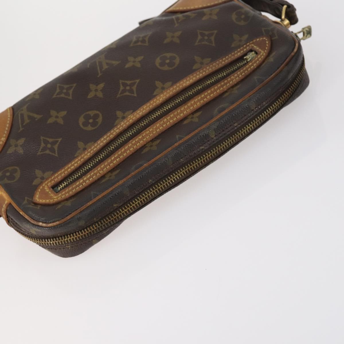 LOUIS VUITTON Monogram Clutch Bag 3Set LV Auth BA5918