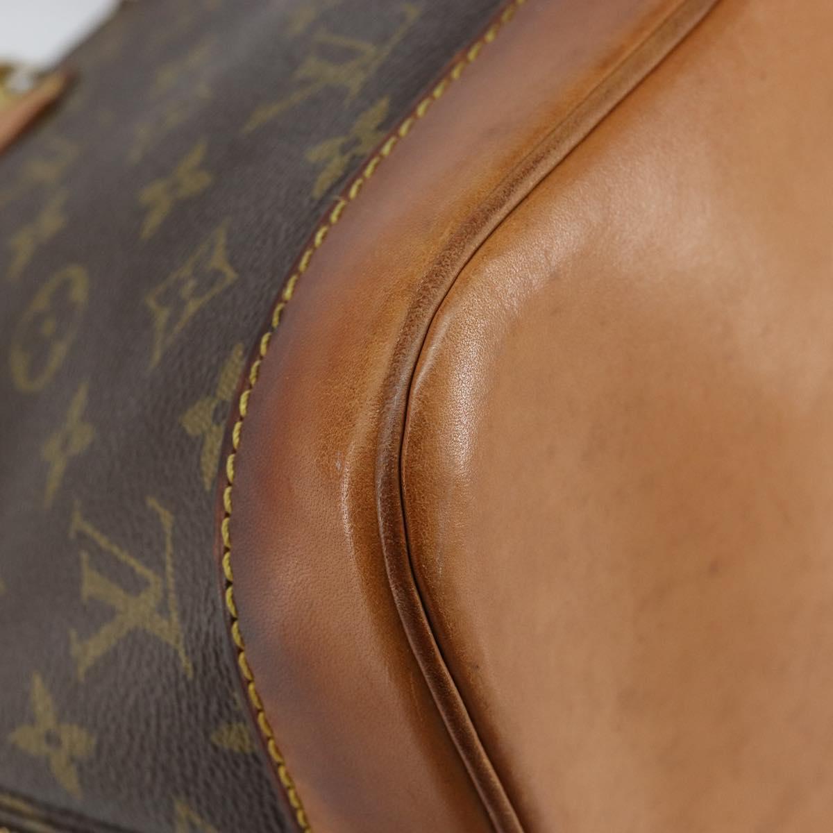 LOUIS VUITTON Monogram Alma Hand Bag M51130 LV Auth BA5959