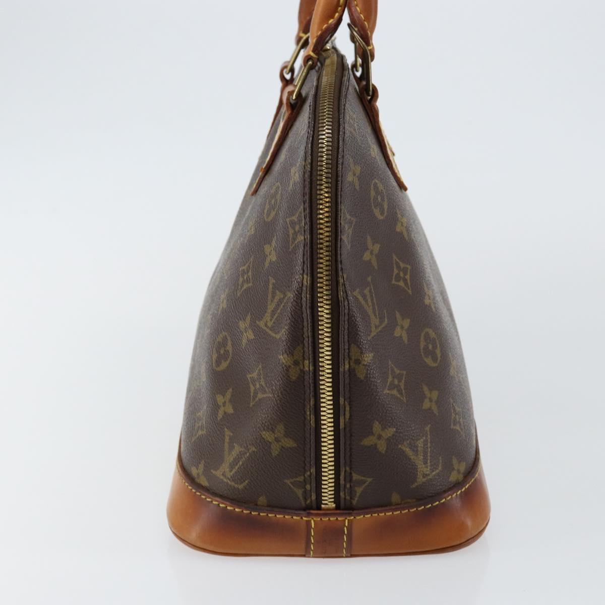 LOUIS VUITTON Monogram Alma Hand Bag M51130 LV Auth BA5959