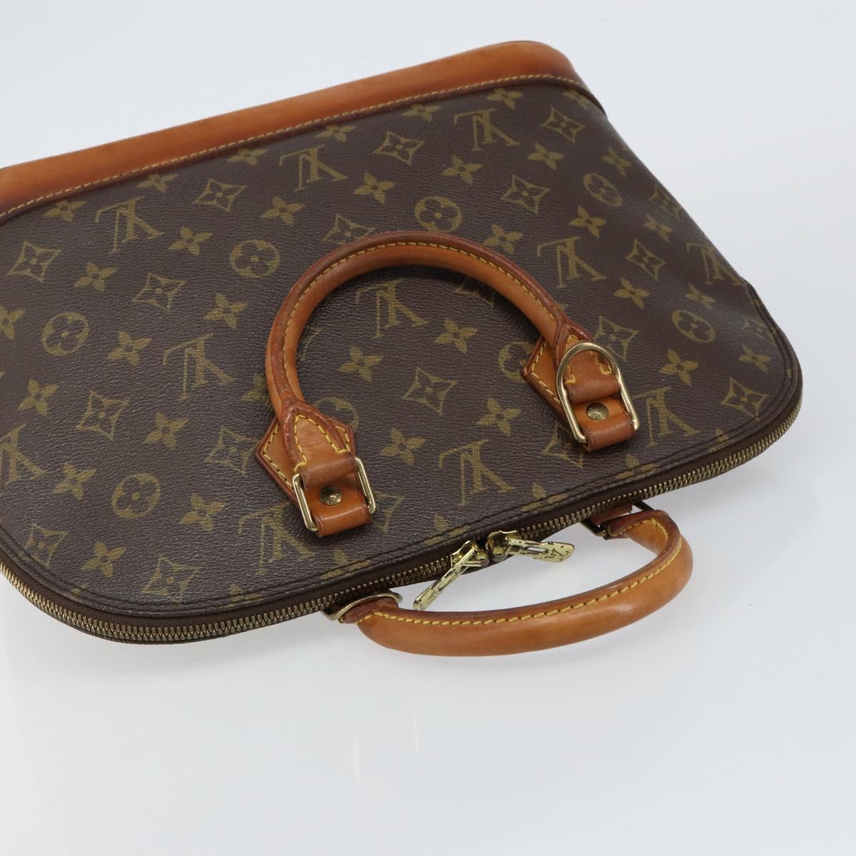 LOUIS VUITTON Monogram Alma Hand Bag M51130 LV Auth BA5959