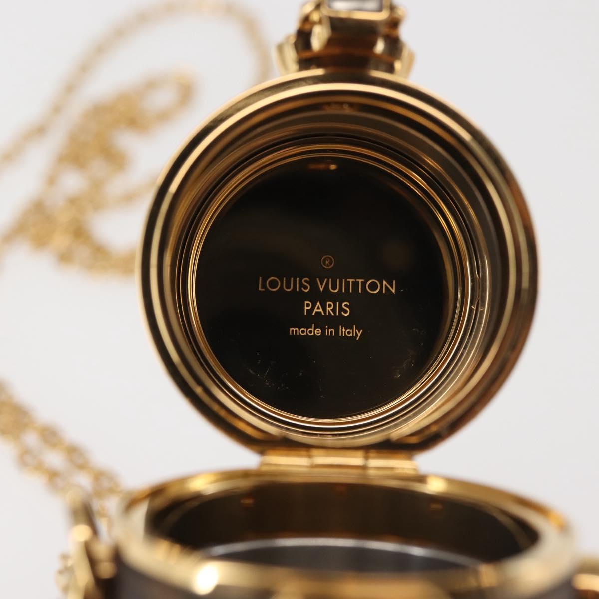 LOUIS VUITTON Monogram Lipstick Case Cosmetic Pouch MP2406 LV Auth BA5961