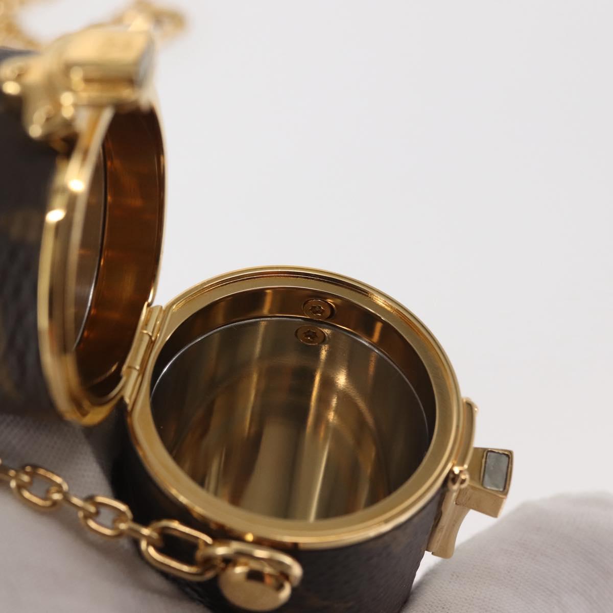 LOUIS VUITTON Monogram Lipstick Case Cosmetic Pouch MP2406 LV Auth BA5961