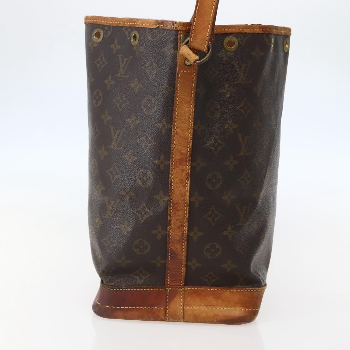 LOUIS VUITTON Monogram Noe Shoulder Bag M42224 LV Auth BA5985