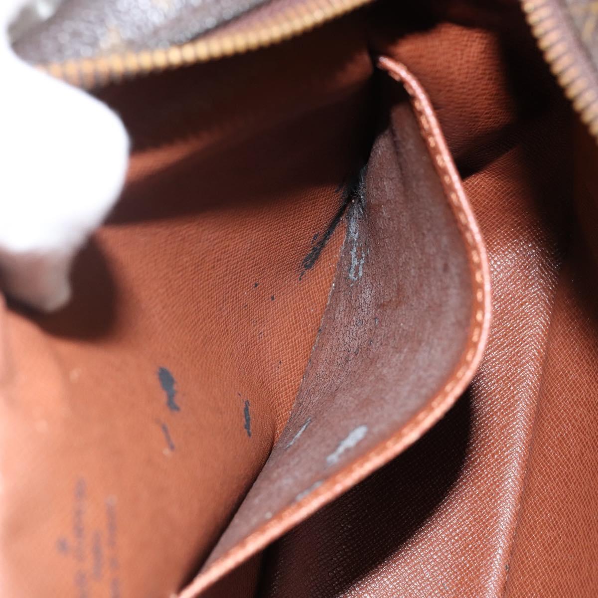 LOUIS VUITTON Monogram Compiegne 28 Clutch Bag M51845 LV Auth BA5992