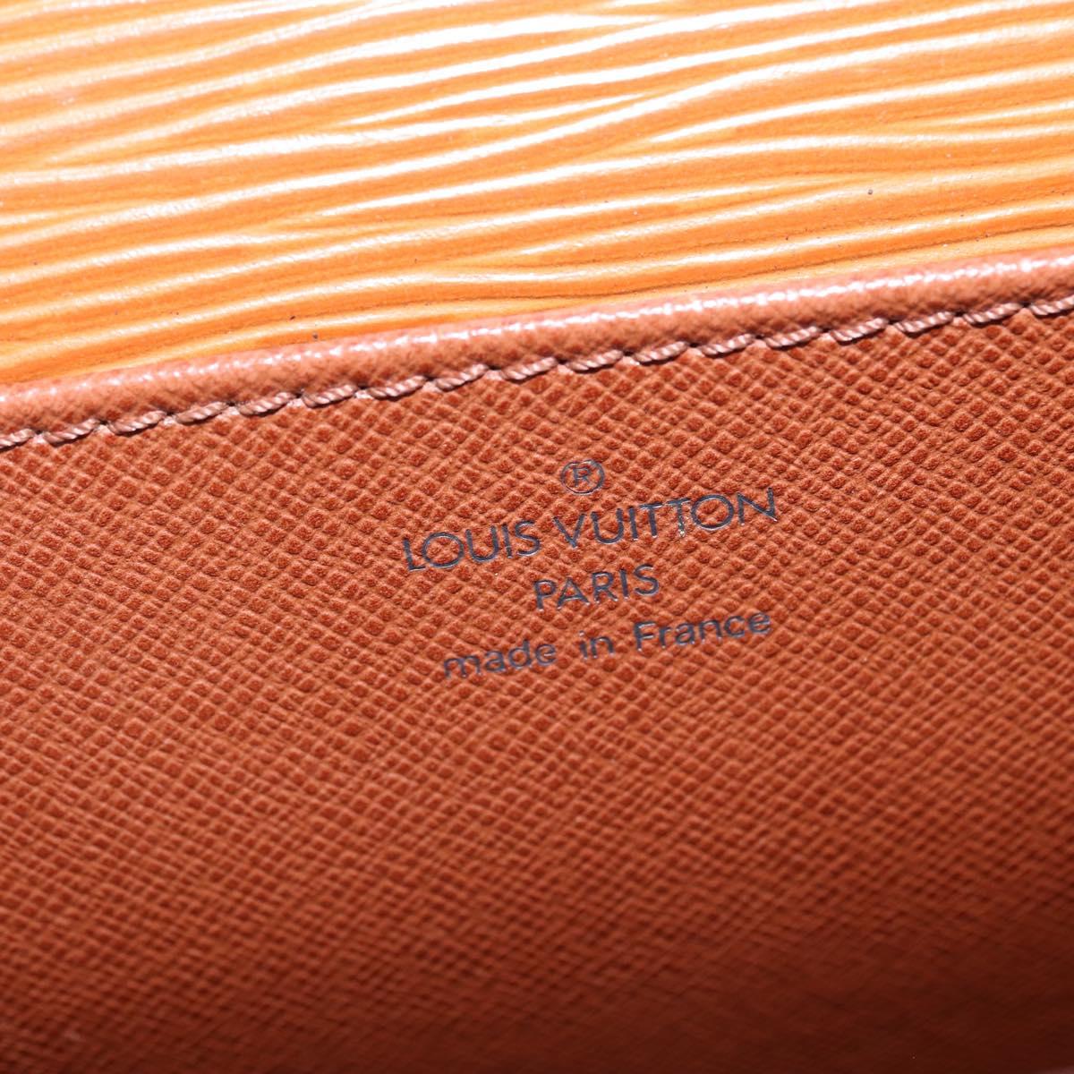 LOUIS VUITTON Epi Serviette Conseiller Briefcase Gold M54428 LV Auth BA5997